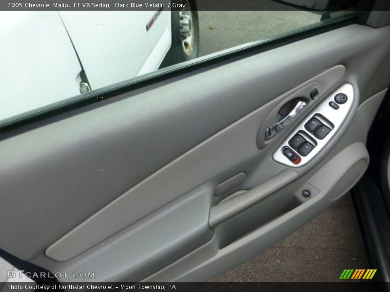 Dark Blue Metallic / Gray 2005 Chevrolet Malibu LT V6 Sedan
