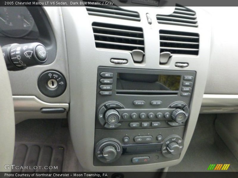 Dark Blue Metallic / Gray 2005 Chevrolet Malibu LT V6 Sedan