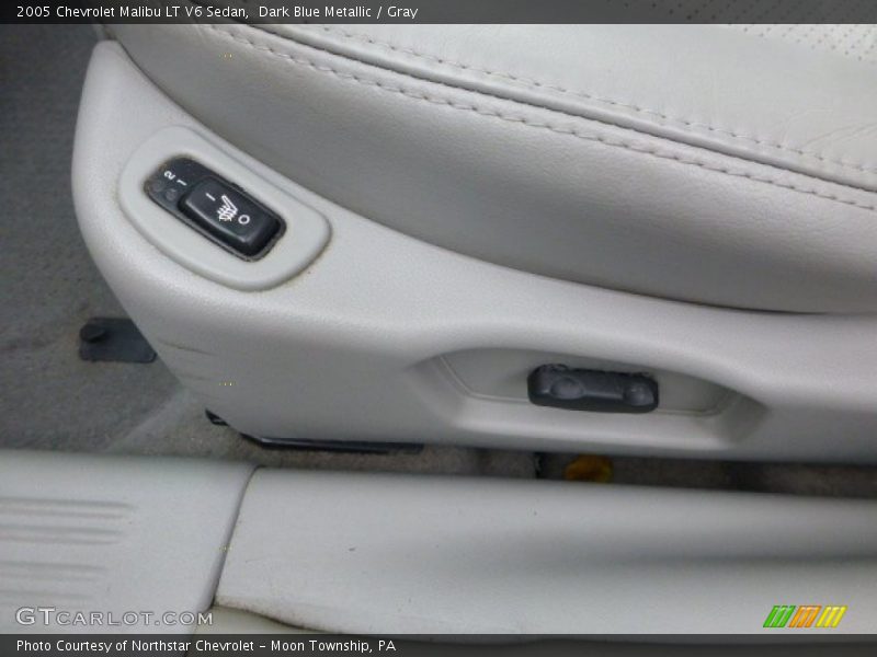Dark Blue Metallic / Gray 2005 Chevrolet Malibu LT V6 Sedan