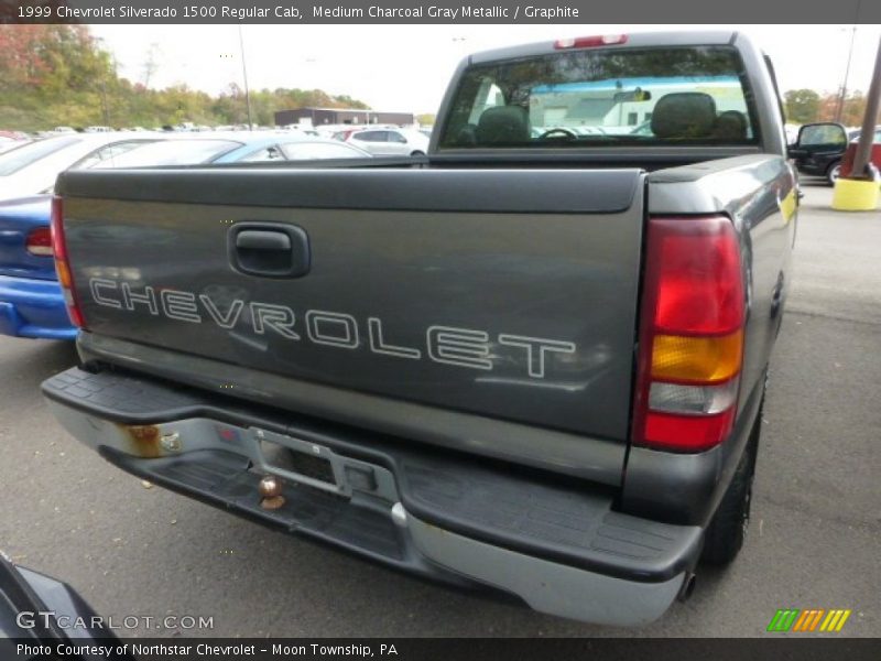 Medium Charcoal Gray Metallic / Graphite 1999 Chevrolet Silverado 1500 Regular Cab