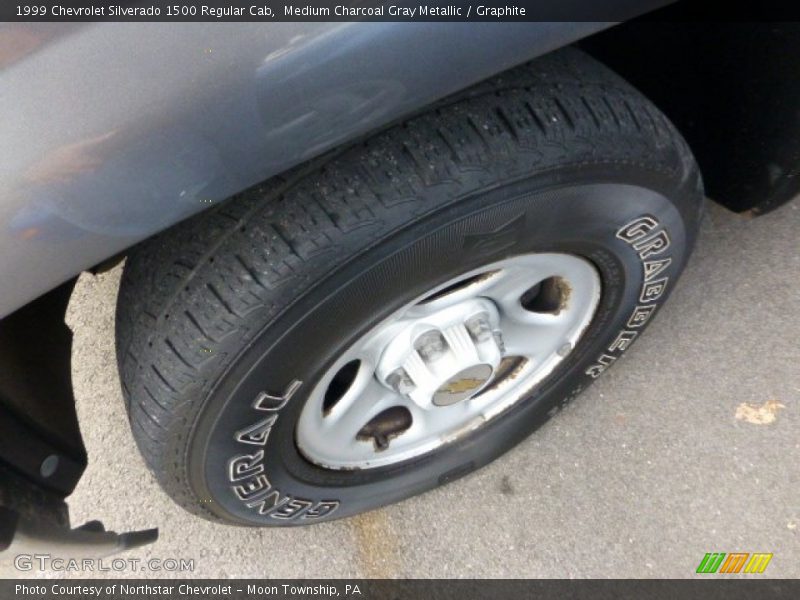 Medium Charcoal Gray Metallic / Graphite 1999 Chevrolet Silverado 1500 Regular Cab