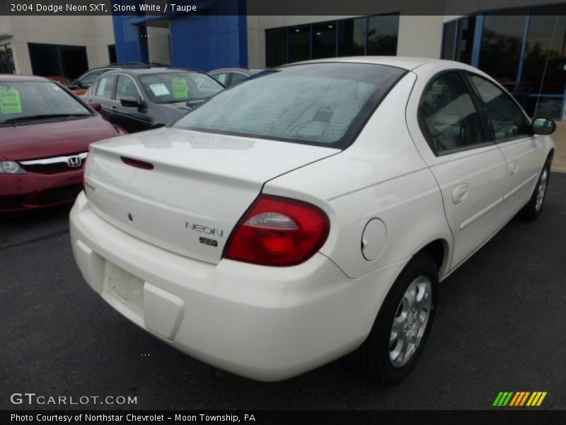Stone White / Taupe 2004 Dodge Neon SXT