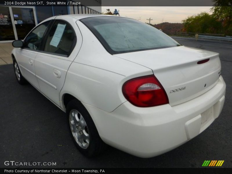 Stone White / Taupe 2004 Dodge Neon SXT