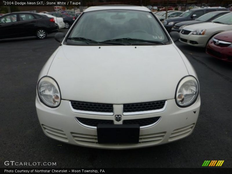 Stone White / Taupe 2004 Dodge Neon SXT