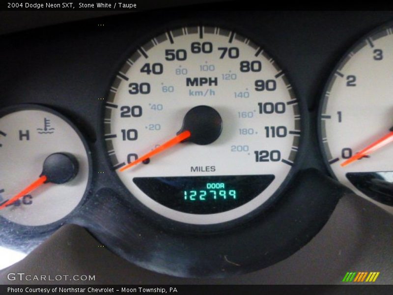 Stone White / Taupe 2004 Dodge Neon SXT