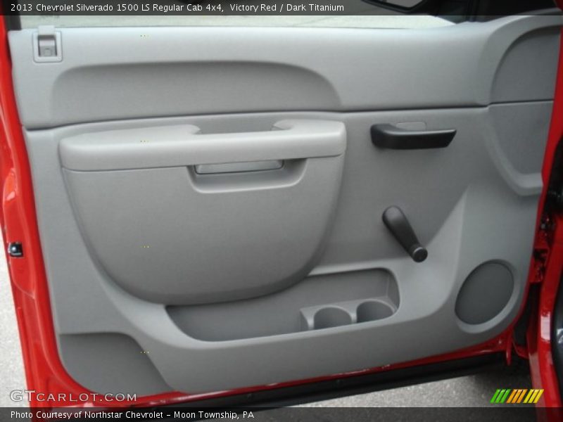 Victory Red / Dark Titanium 2013 Chevrolet Silverado 1500 LS Regular Cab 4x4