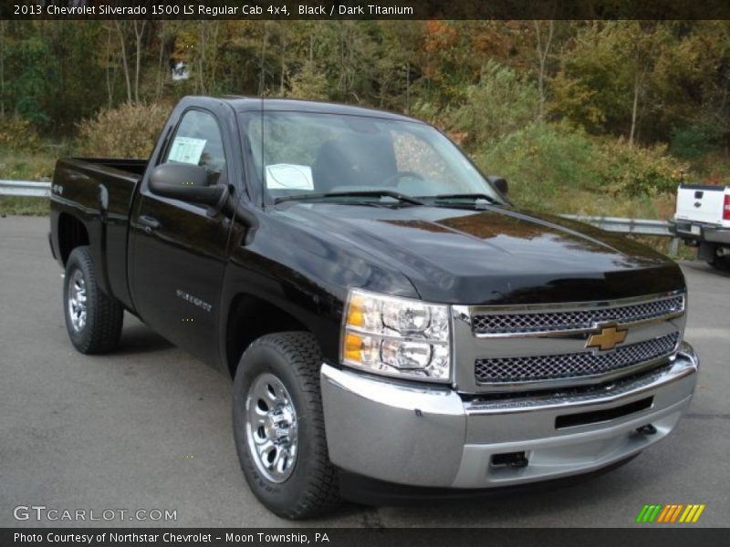 Black / Dark Titanium 2013 Chevrolet Silverado 1500 LS Regular Cab 4x4