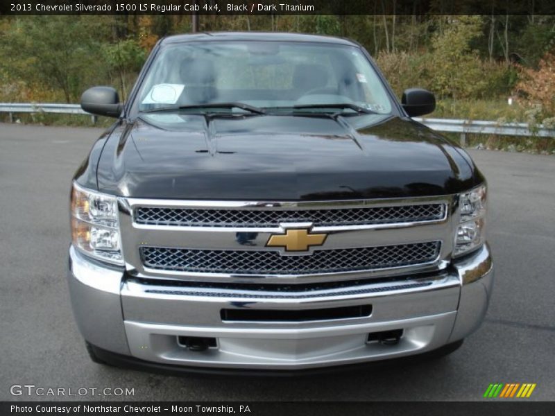 Black / Dark Titanium 2013 Chevrolet Silverado 1500 LS Regular Cab 4x4