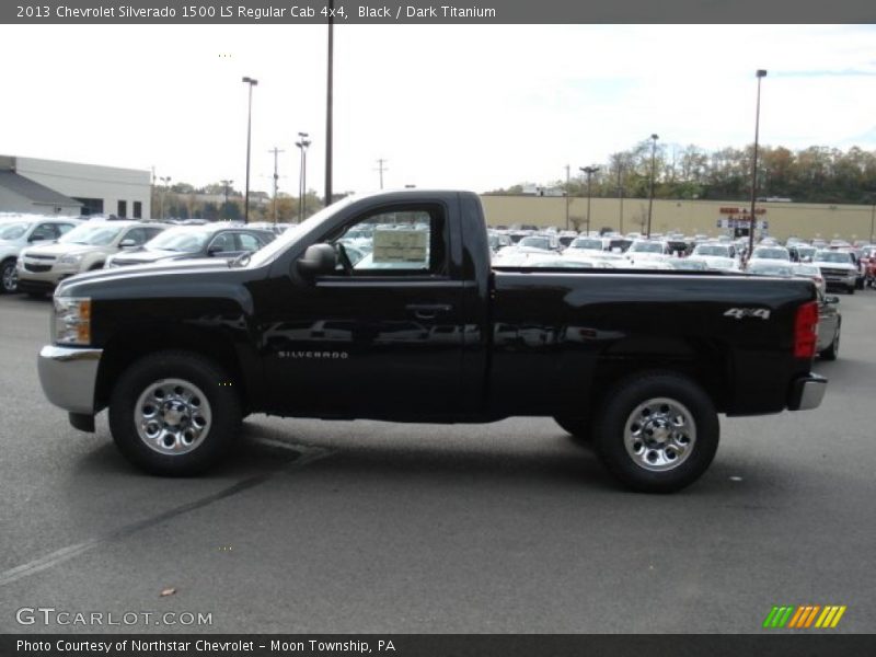 Black / Dark Titanium 2013 Chevrolet Silverado 1500 LS Regular Cab 4x4