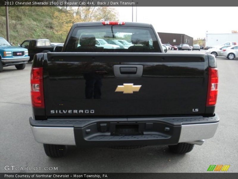 Black / Dark Titanium 2013 Chevrolet Silverado 1500 LS Regular Cab 4x4