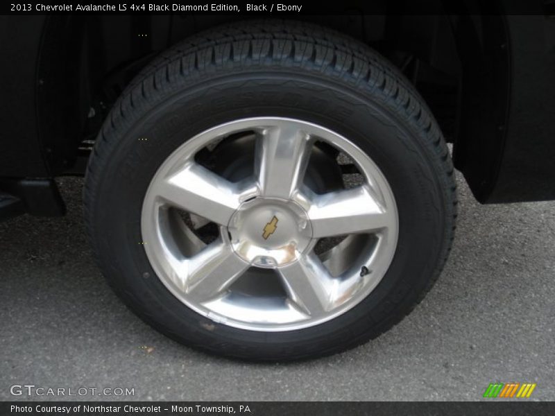  2013 Avalanche LS 4x4 Black Diamond Edition Wheel