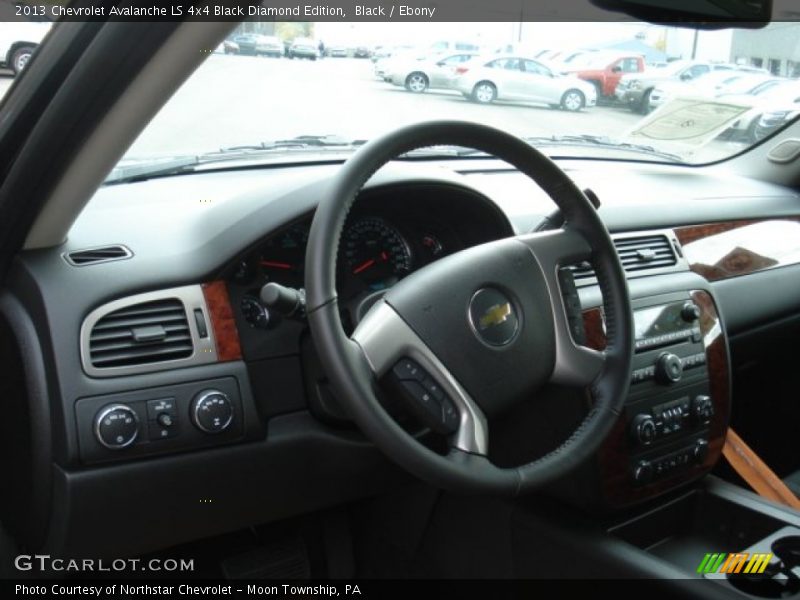 Black / Ebony 2013 Chevrolet Avalanche LS 4x4 Black Diamond Edition