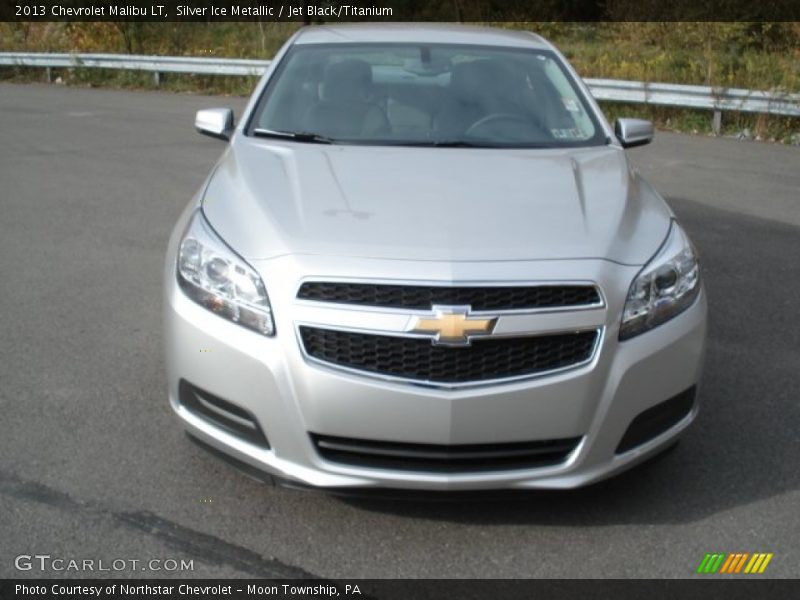 Silver Ice Metallic / Jet Black/Titanium 2013 Chevrolet Malibu LT