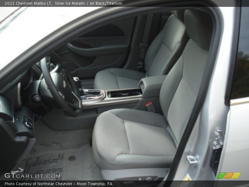 Silver Ice Metallic / Jet Black/Titanium 2013 Chevrolet Malibu LT
