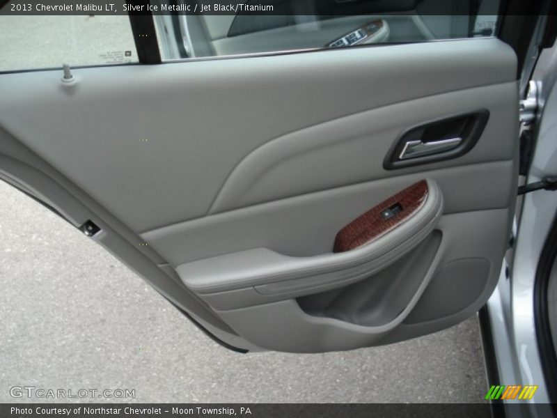 Silver Ice Metallic / Jet Black/Titanium 2013 Chevrolet Malibu LT