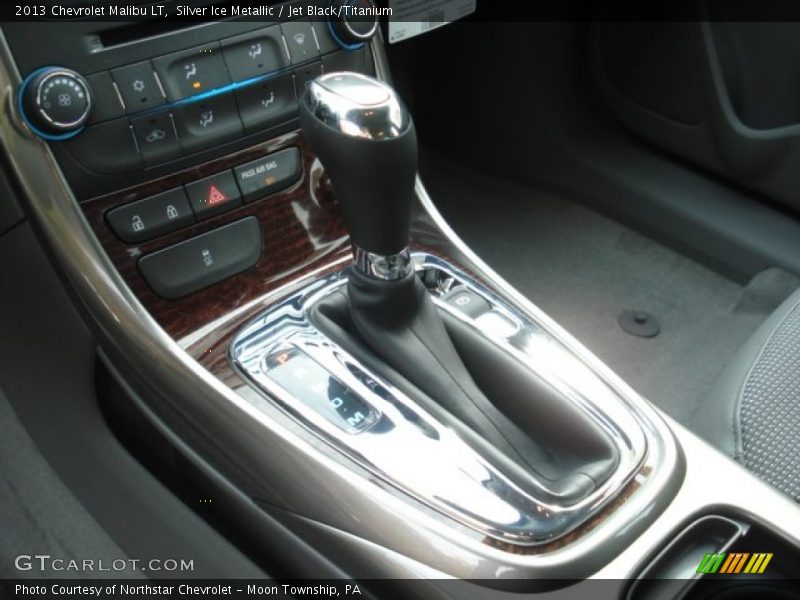 Silver Ice Metallic / Jet Black/Titanium 2013 Chevrolet Malibu LT