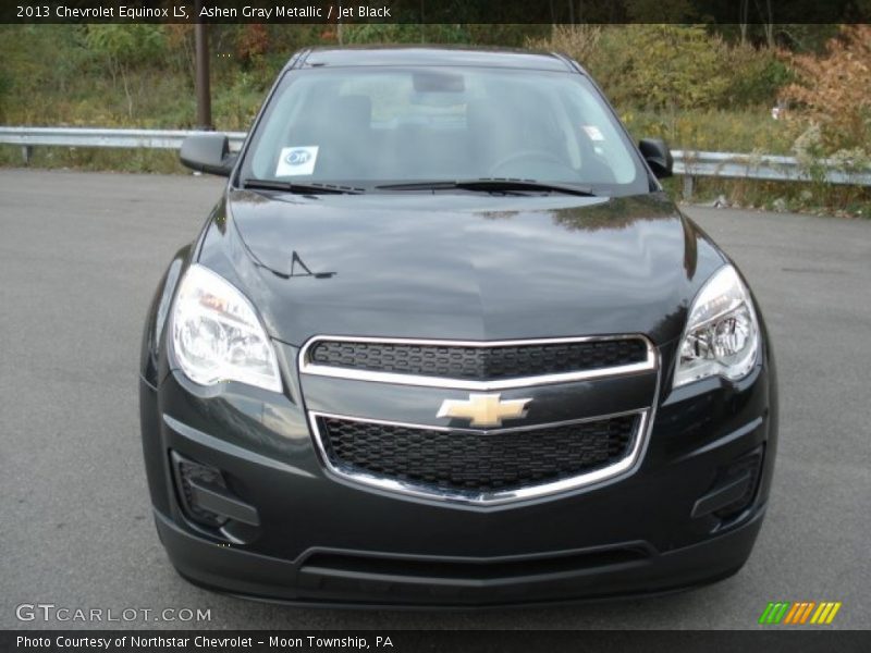 Ashen Gray Metallic / Jet Black 2013 Chevrolet Equinox LS