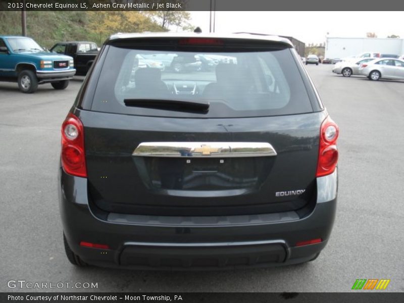 Ashen Gray Metallic / Jet Black 2013 Chevrolet Equinox LS