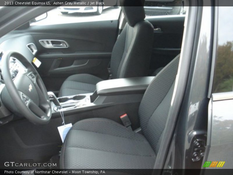 Ashen Gray Metallic / Jet Black 2013 Chevrolet Equinox LS