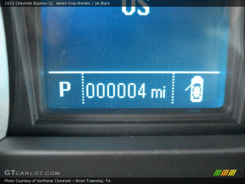 Ashen Gray Metallic / Jet Black 2013 Chevrolet Equinox LS