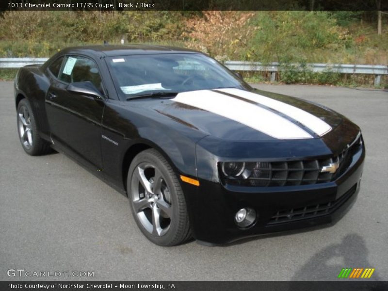 Black / Black 2013 Chevrolet Camaro LT/RS Coupe