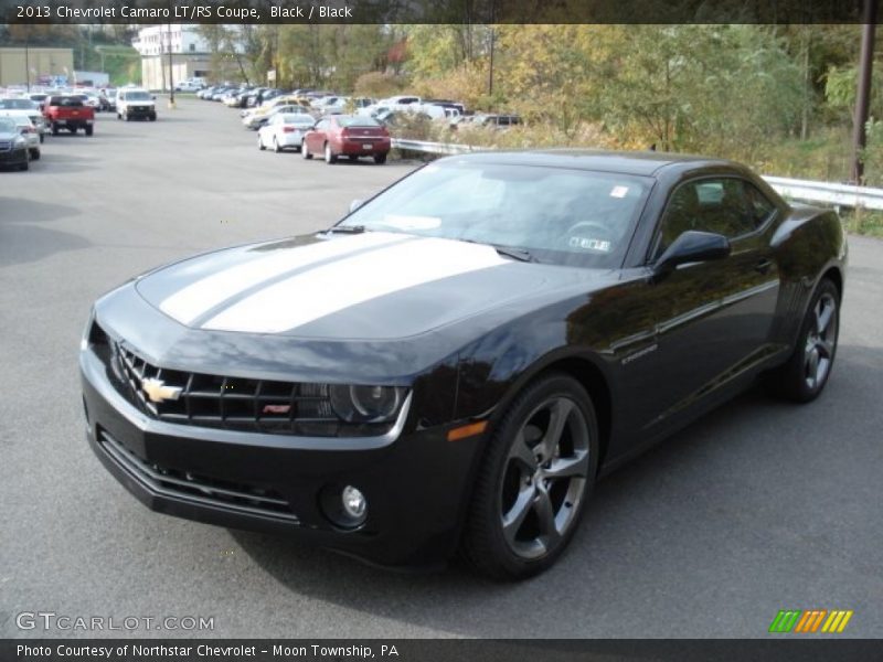 Black / Black 2013 Chevrolet Camaro LT/RS Coupe