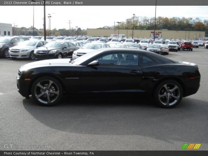 Black / Black 2013 Chevrolet Camaro LT/RS Coupe