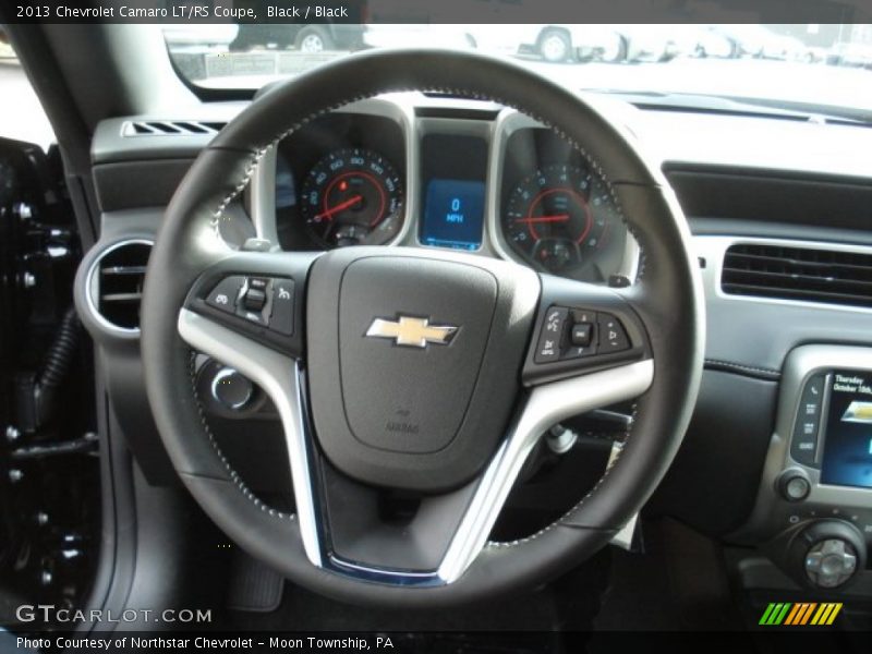Black / Black 2013 Chevrolet Camaro LT/RS Coupe