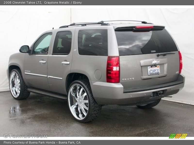 Graystone Metallic / Ebony 2008 Chevrolet Tahoe LTZ