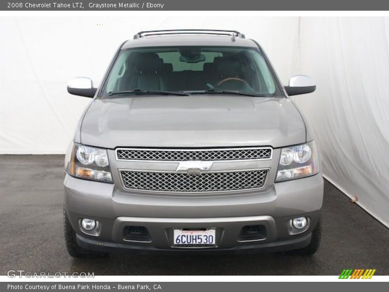 Graystone Metallic / Ebony 2008 Chevrolet Tahoe LTZ