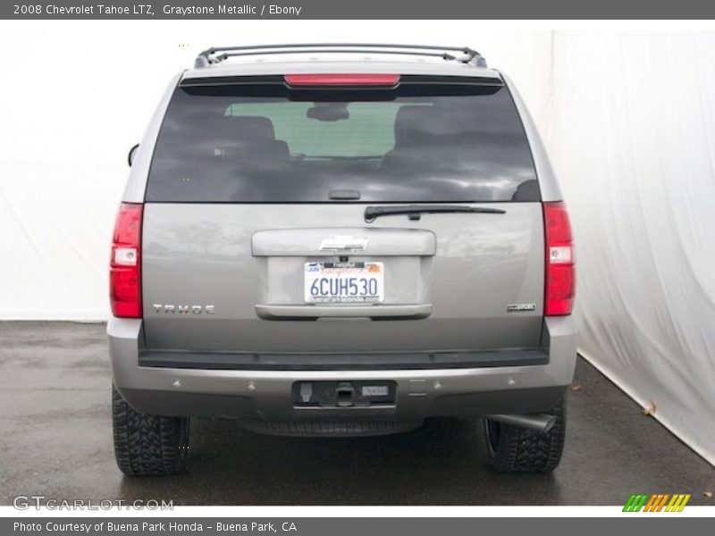 Graystone Metallic / Ebony 2008 Chevrolet Tahoe LTZ