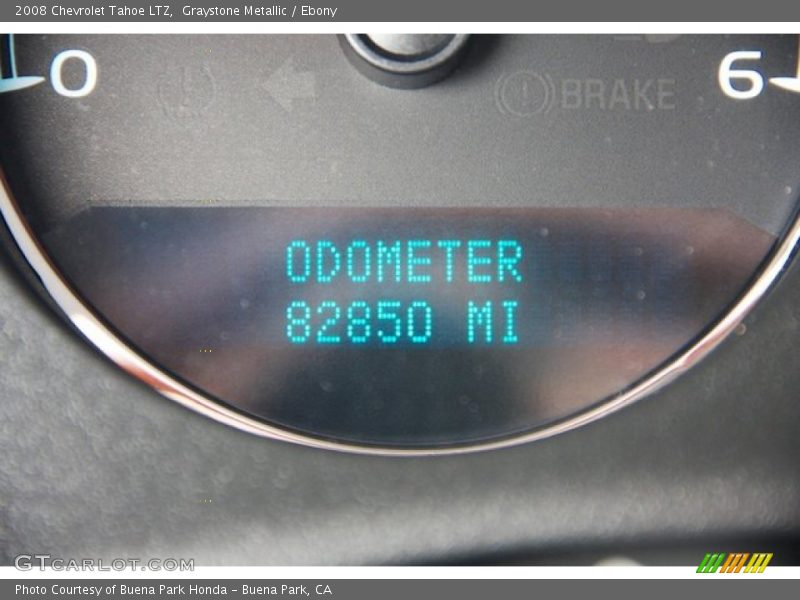 Graystone Metallic / Ebony 2008 Chevrolet Tahoe LTZ
