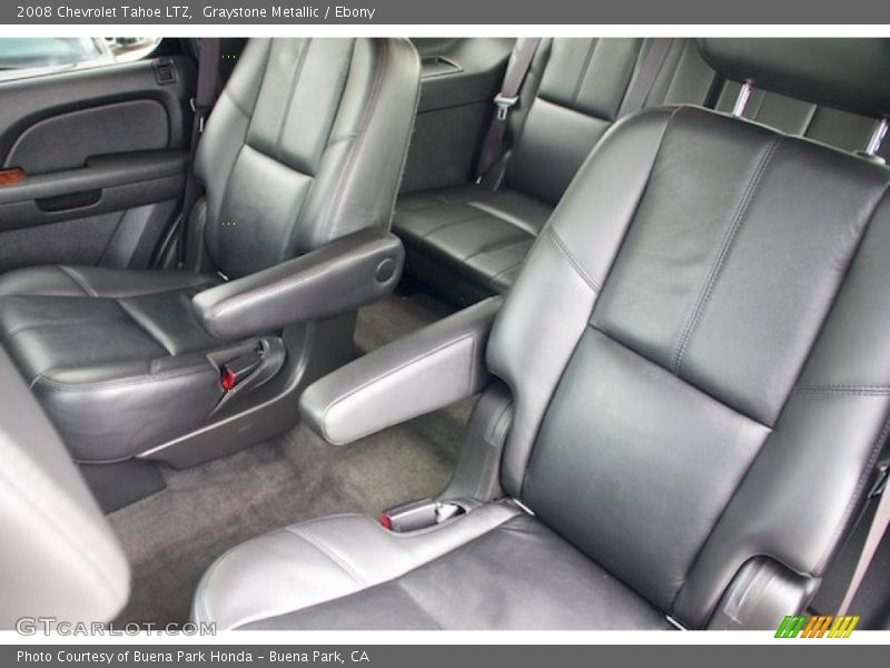 Rear Seat of 2008 Tahoe LTZ