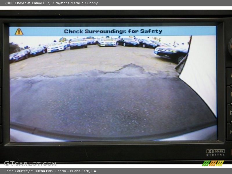 Graystone Metallic / Ebony 2008 Chevrolet Tahoe LTZ