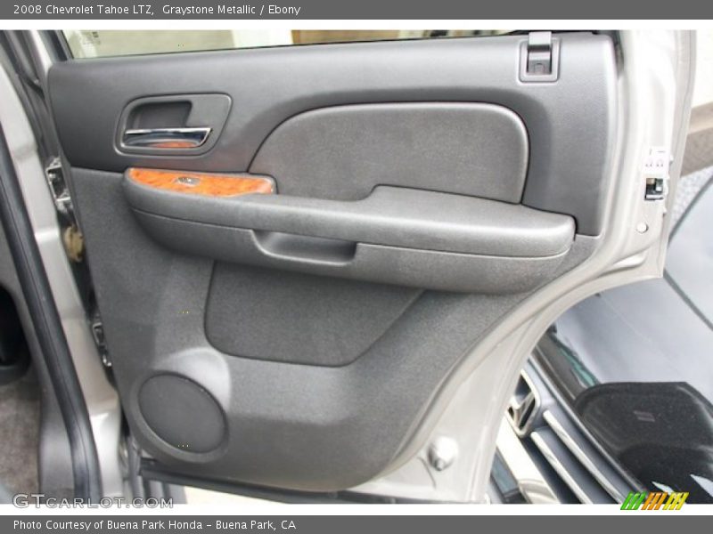 Graystone Metallic / Ebony 2008 Chevrolet Tahoe LTZ