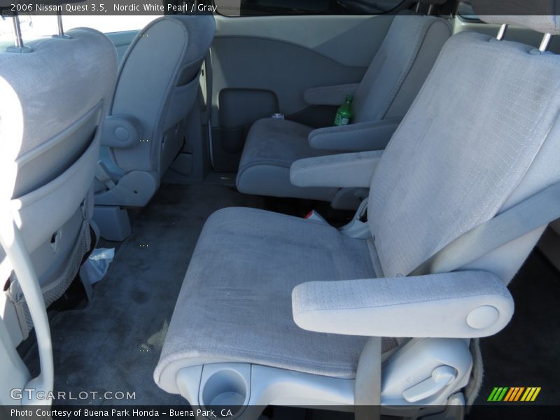 Nordic White Pearl / Gray 2006 Nissan Quest 3.5