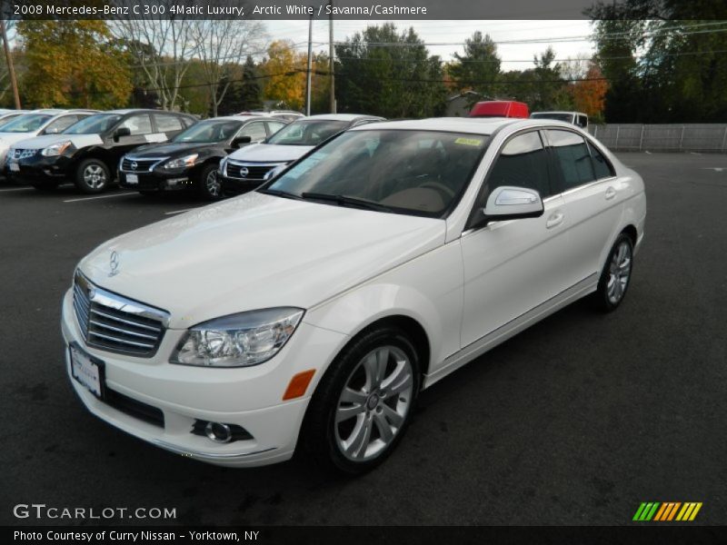 Front 3/4 View of 2008 C 300 4Matic Luxury