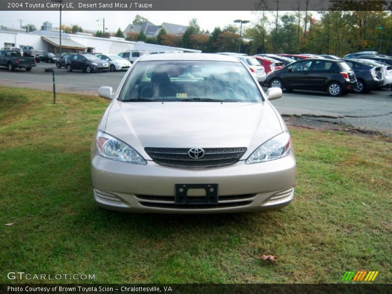 Desert Sand Mica / Taupe 2004 Toyota Camry LE