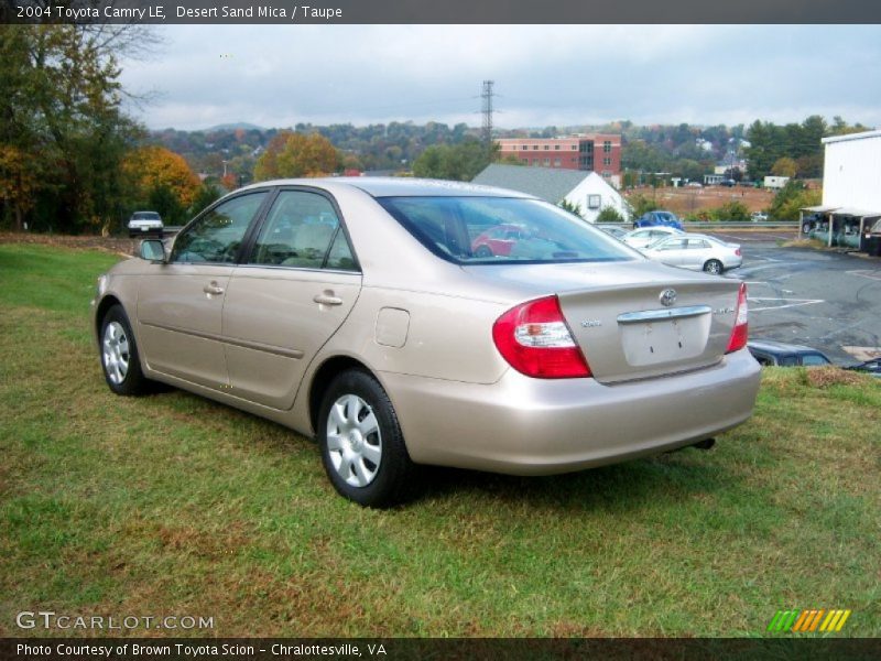 Desert Sand Mica / Taupe 2004 Toyota Camry LE