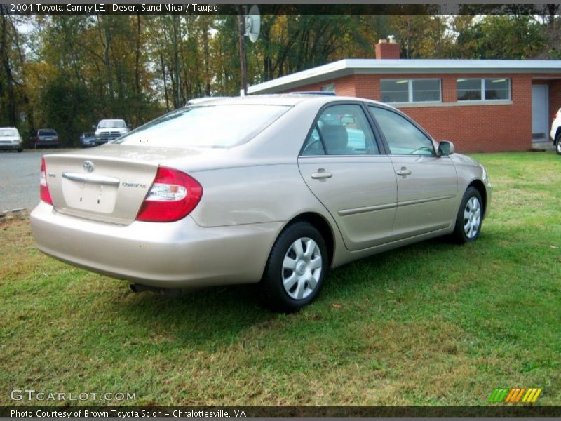 Desert Sand Mica / Taupe 2004 Toyota Camry LE