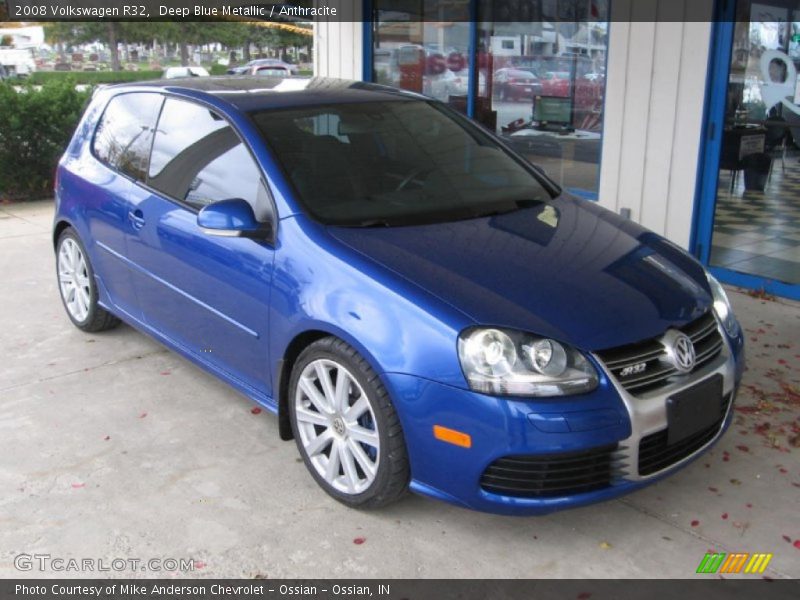 Deep Blue Metallic / Anthracite 2008 Volkswagen R32