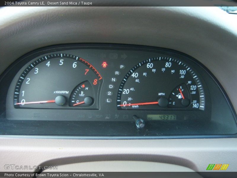  2004 Camry LE LE Gauges