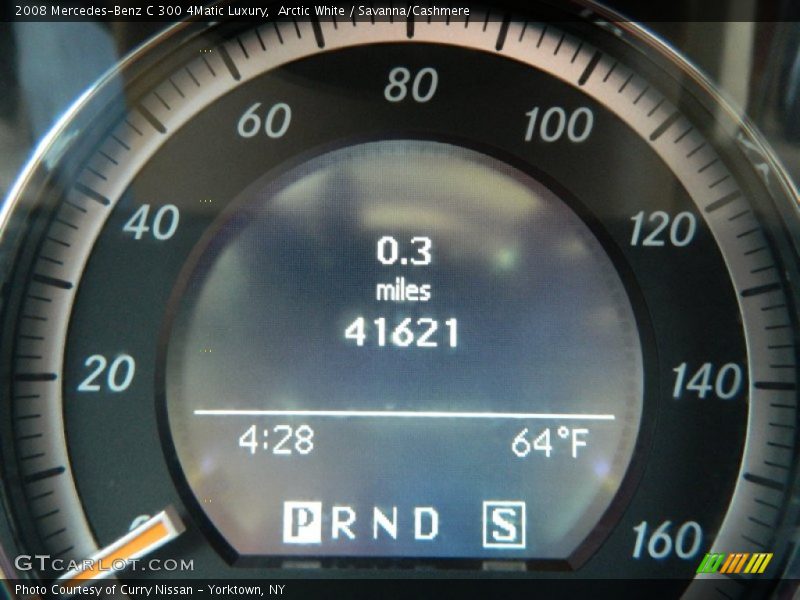 Arctic White / Savanna/Cashmere 2008 Mercedes-Benz C 300 4Matic Luxury