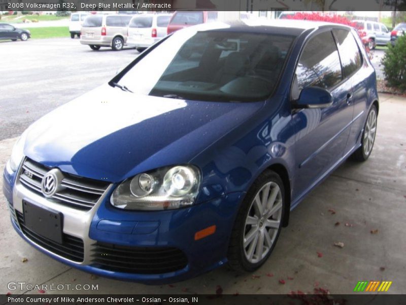 Deep Blue Metallic / Anthracite 2008 Volkswagen R32
