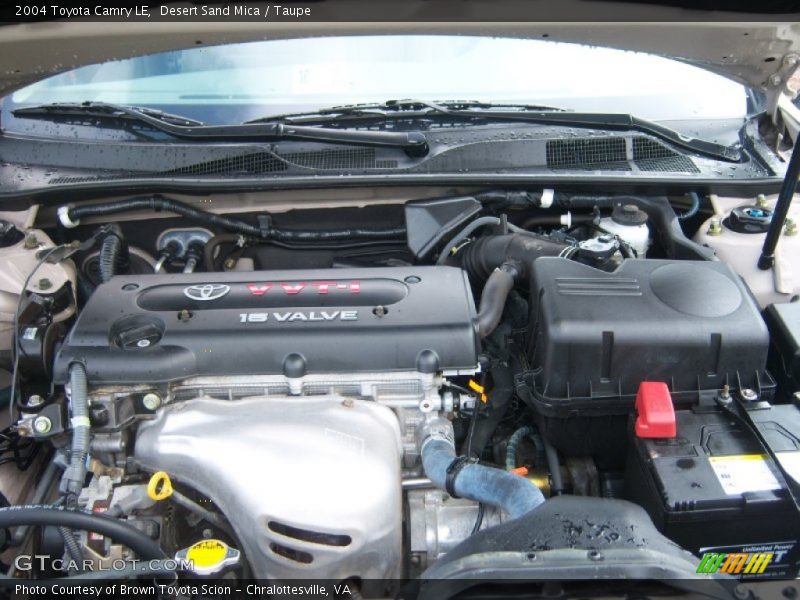  2004 Camry LE Engine - 2.4 Liter DOHC 16-Valve VVT-i 4 Cylinder