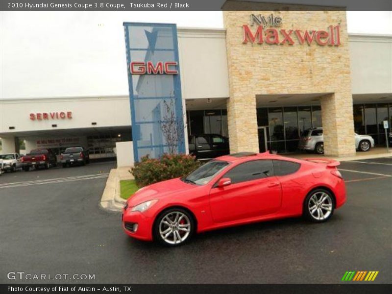Tsukuba Red / Black 2010 Hyundai Genesis Coupe 3.8 Coupe