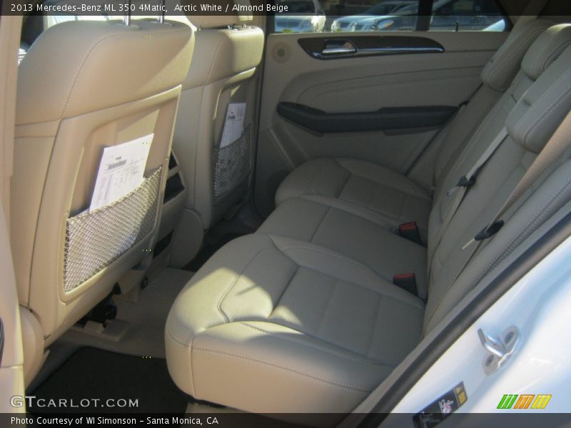 Arctic White / Almond Beige 2013 Mercedes-Benz ML 350 4Matic
