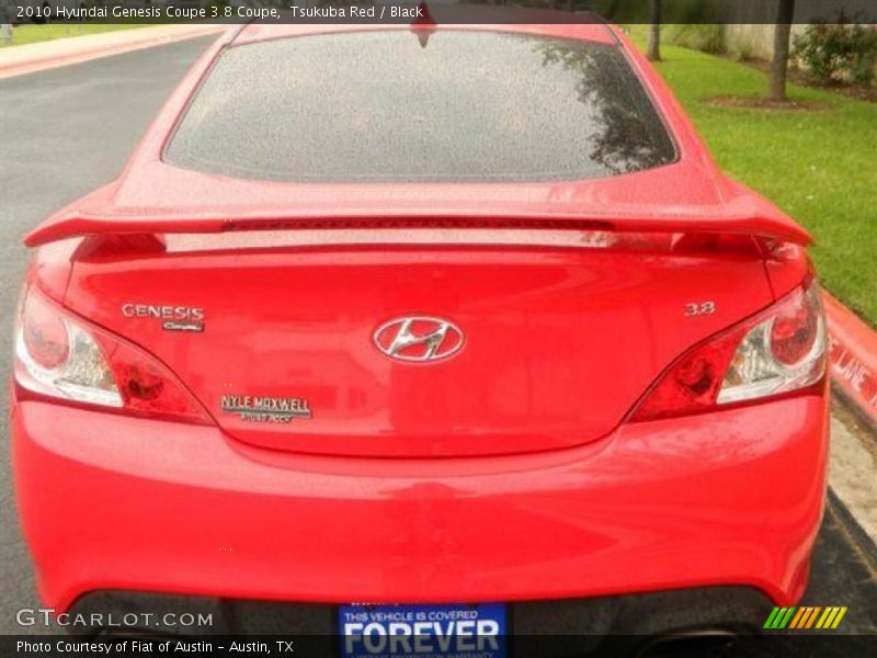 Tsukuba Red / Black 2010 Hyundai Genesis Coupe 3.8 Coupe