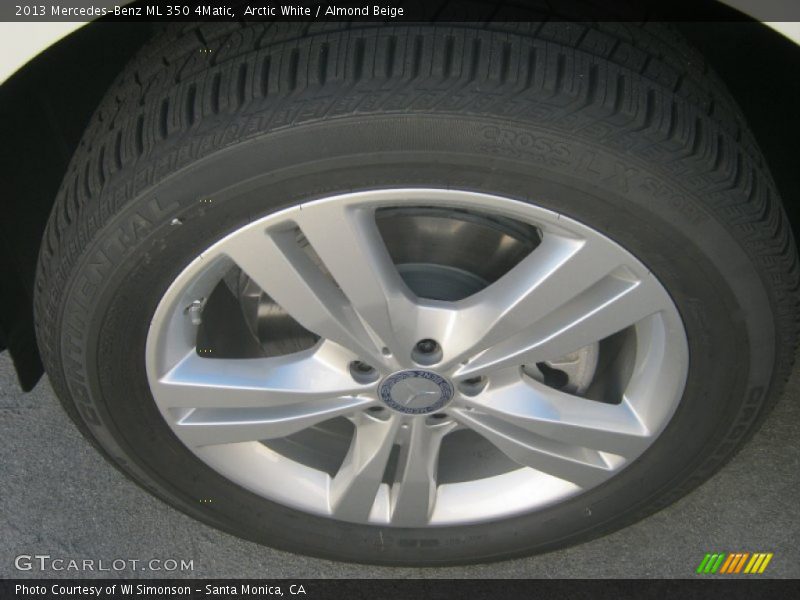 Arctic White / Almond Beige 2013 Mercedes-Benz ML 350 4Matic