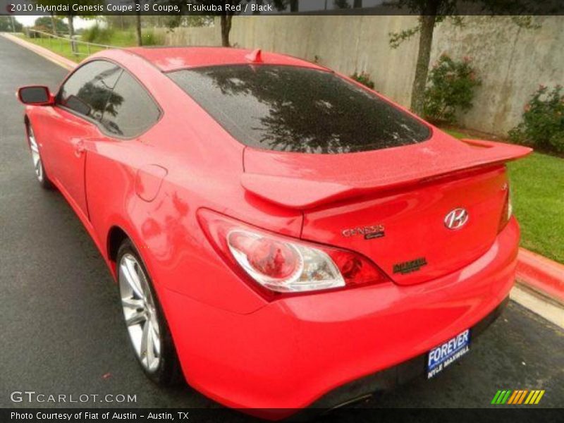 Tsukuba Red / Black 2010 Hyundai Genesis Coupe 3.8 Coupe